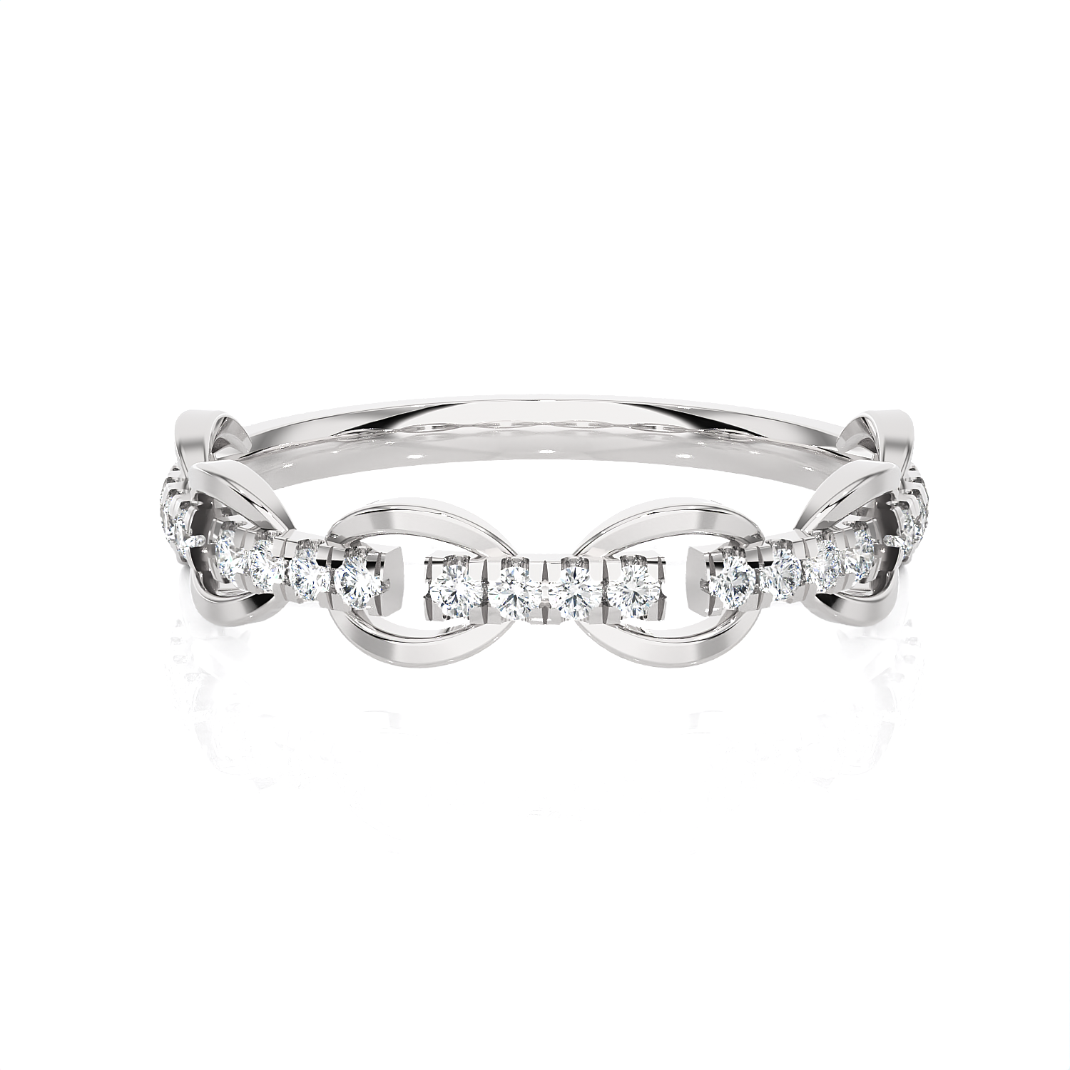 1/5 ctw Round Lab Grown Diamond Ring