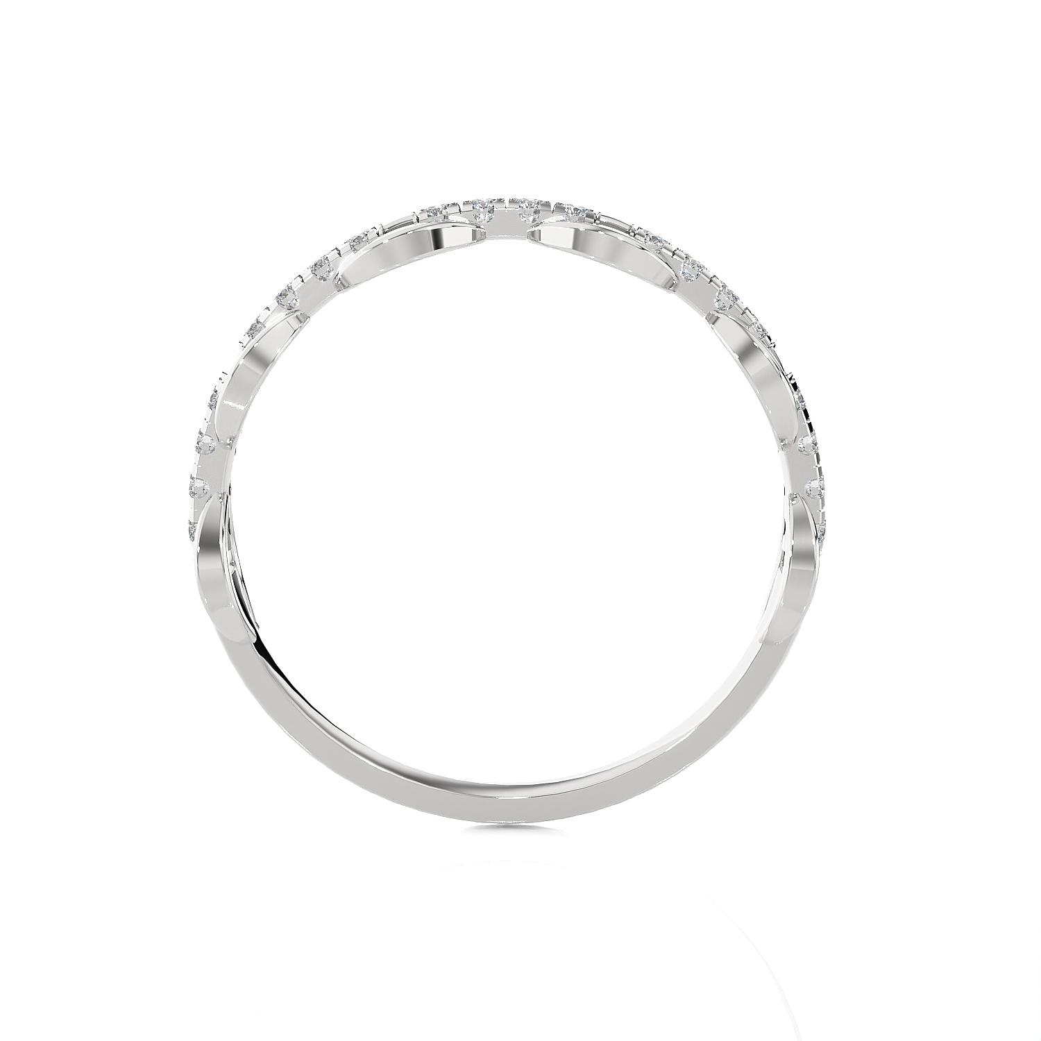 1/5 ctw Round Lab Grown Diamond Ring