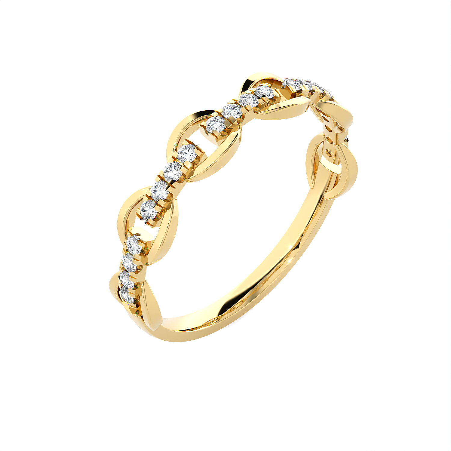 1/5 ctw Round Lab Grown Diamond Ring