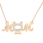 1/10  ctw Round Lab Grown Diamond Fashion Necklace