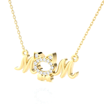 1/10  ctw Round Lab Grown Diamond Fashion Necklace