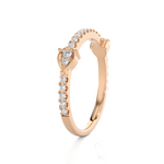 1/4 ctw Round Lab Grown Diamond Ring