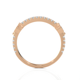 1/4 ctw Round Lab Grown Diamond Ring