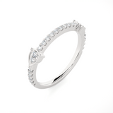 1/4 ctw Round Lab Grown Diamond Ring