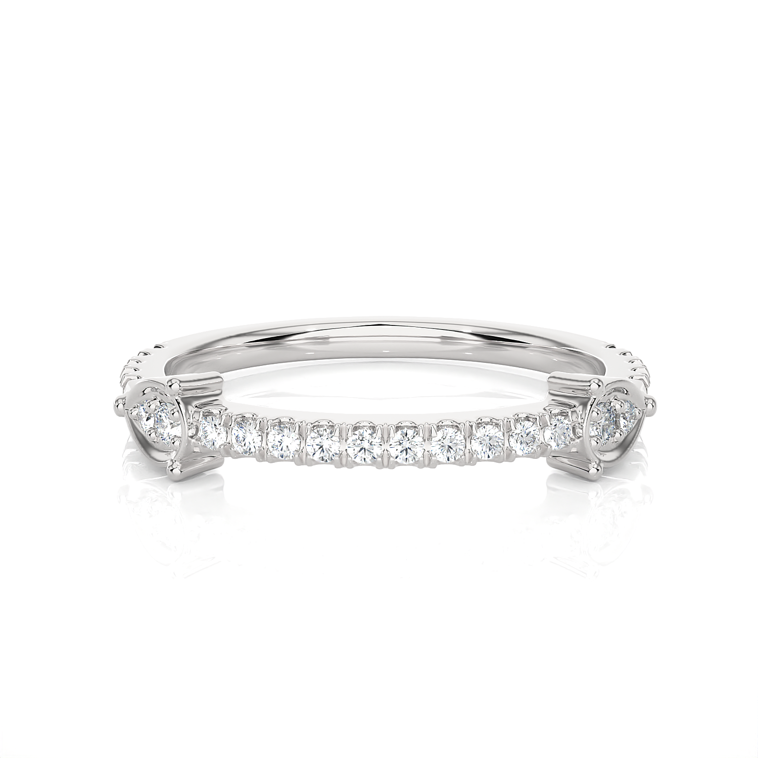 1/4 ctw Round Lab Grown Diamond Ring