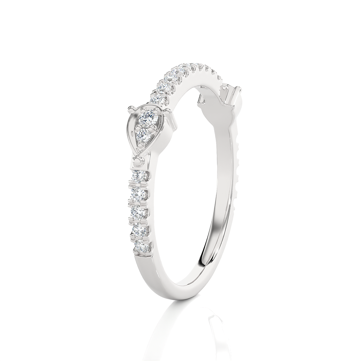 1/4 ctw Round Lab Grown Diamond Ring