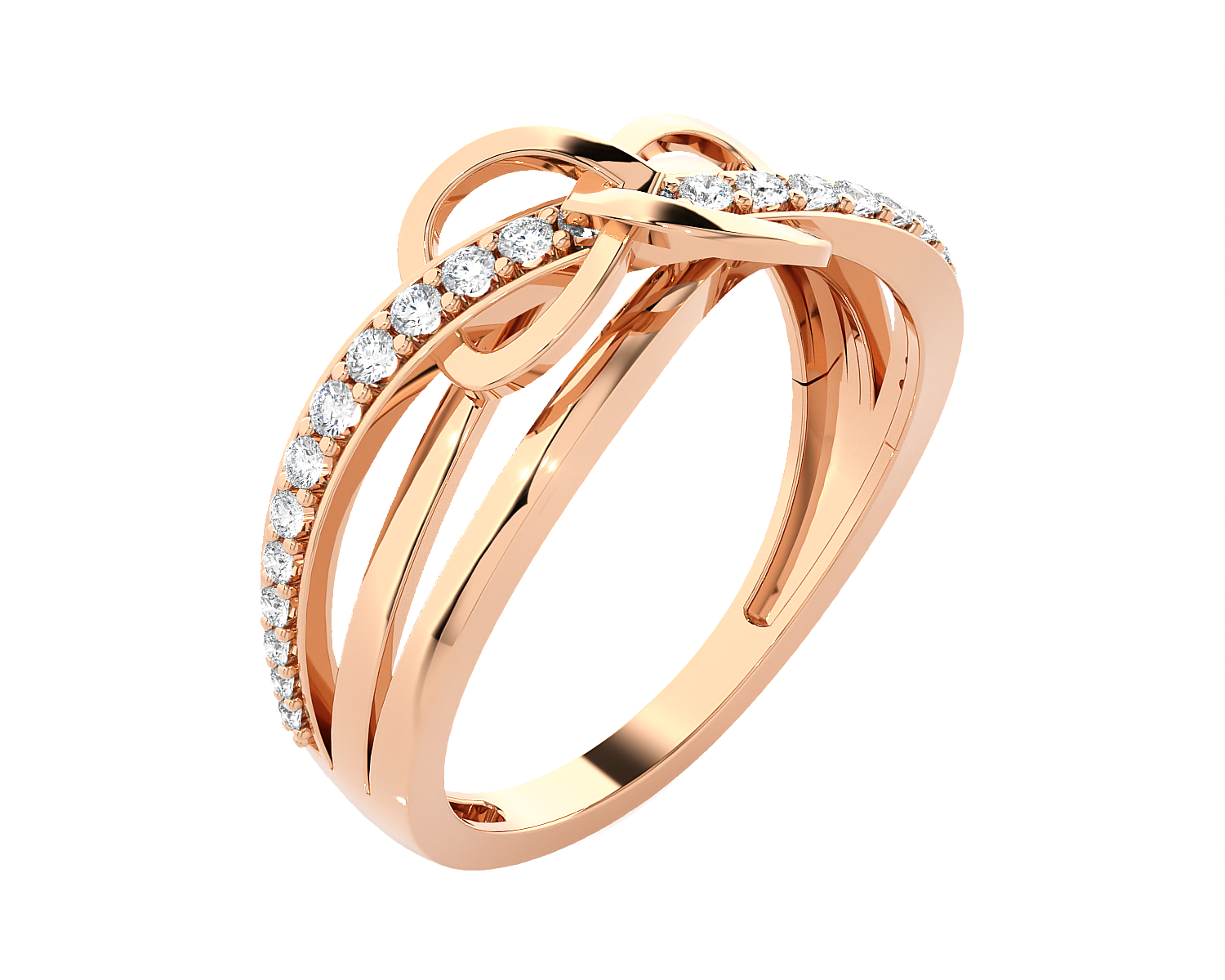 1/4 ctw Round Lab Grown Diamond Ring