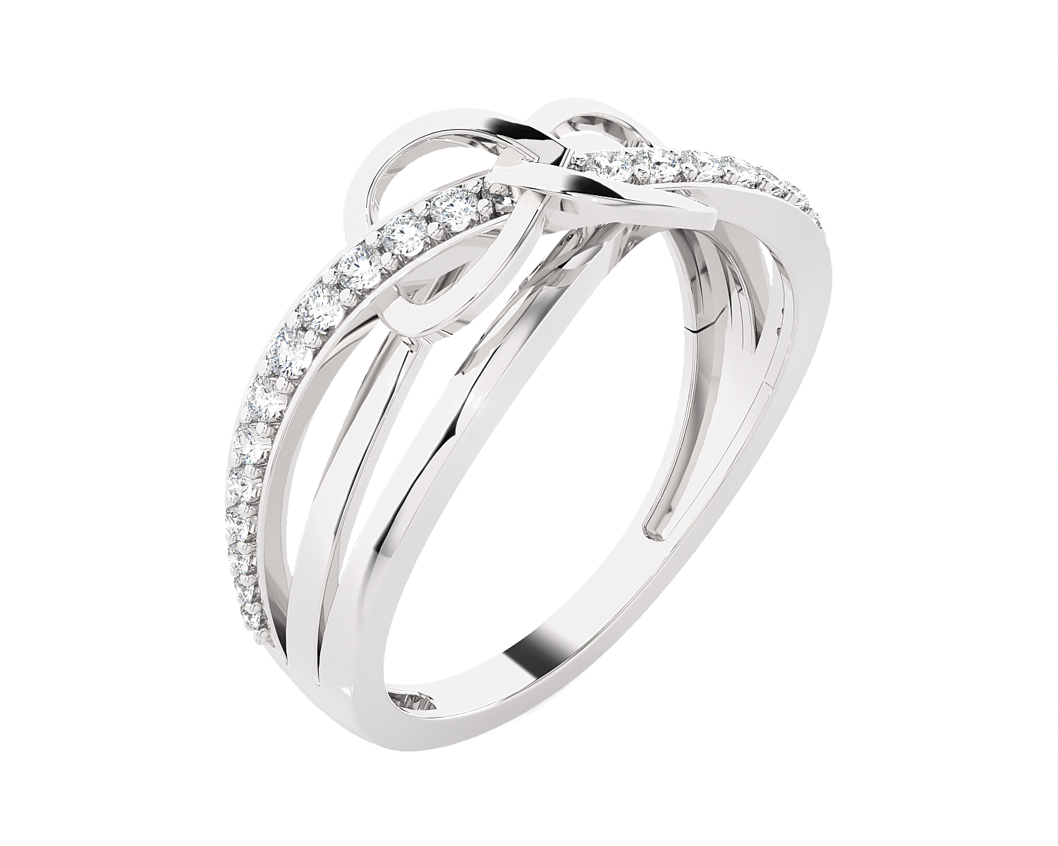 1/4 ctw Round Lab Grown Diamond Ring