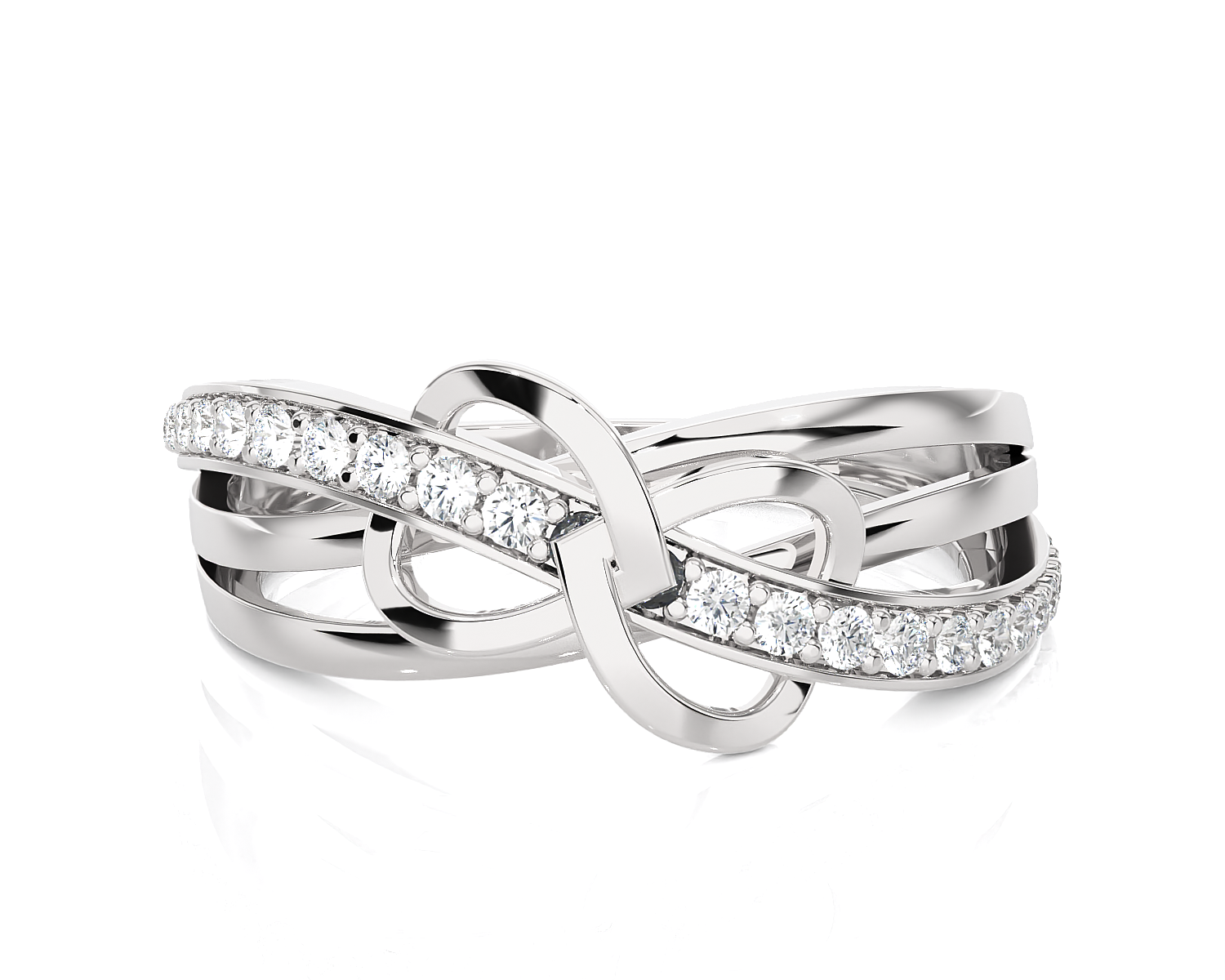 1/4 ctw Round Lab Grown Diamond Ring