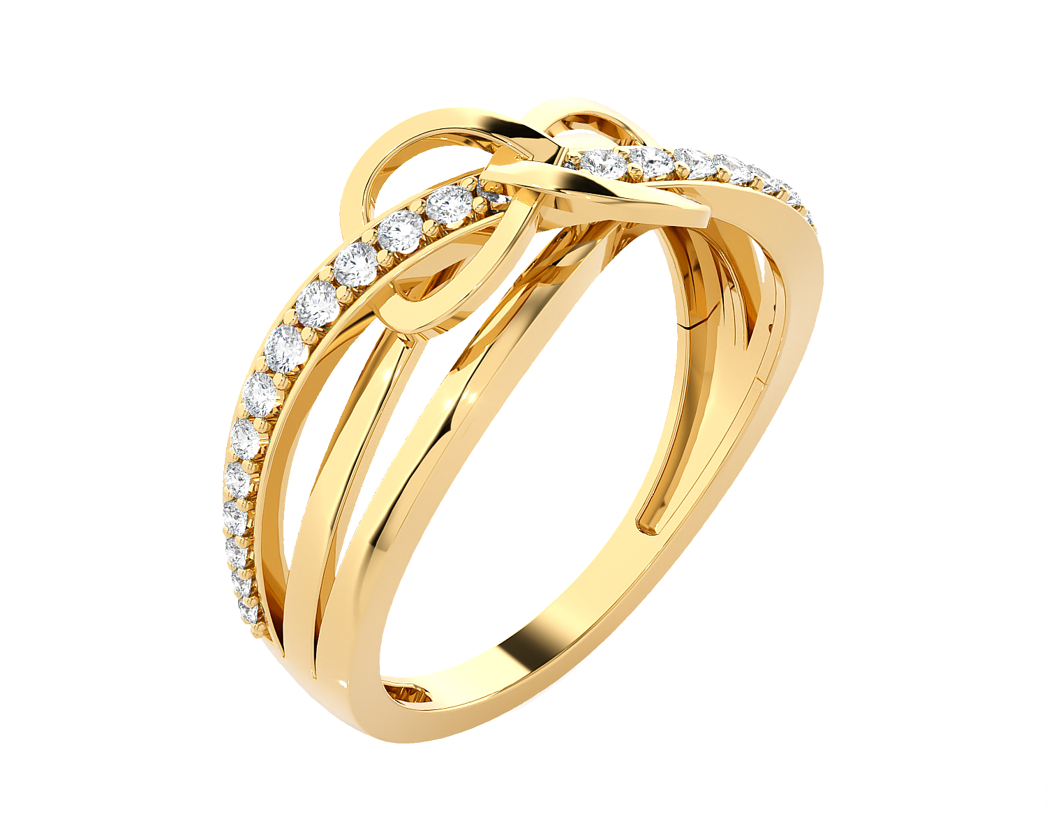 1/4 ctw Round Lab Grown Diamond Ring