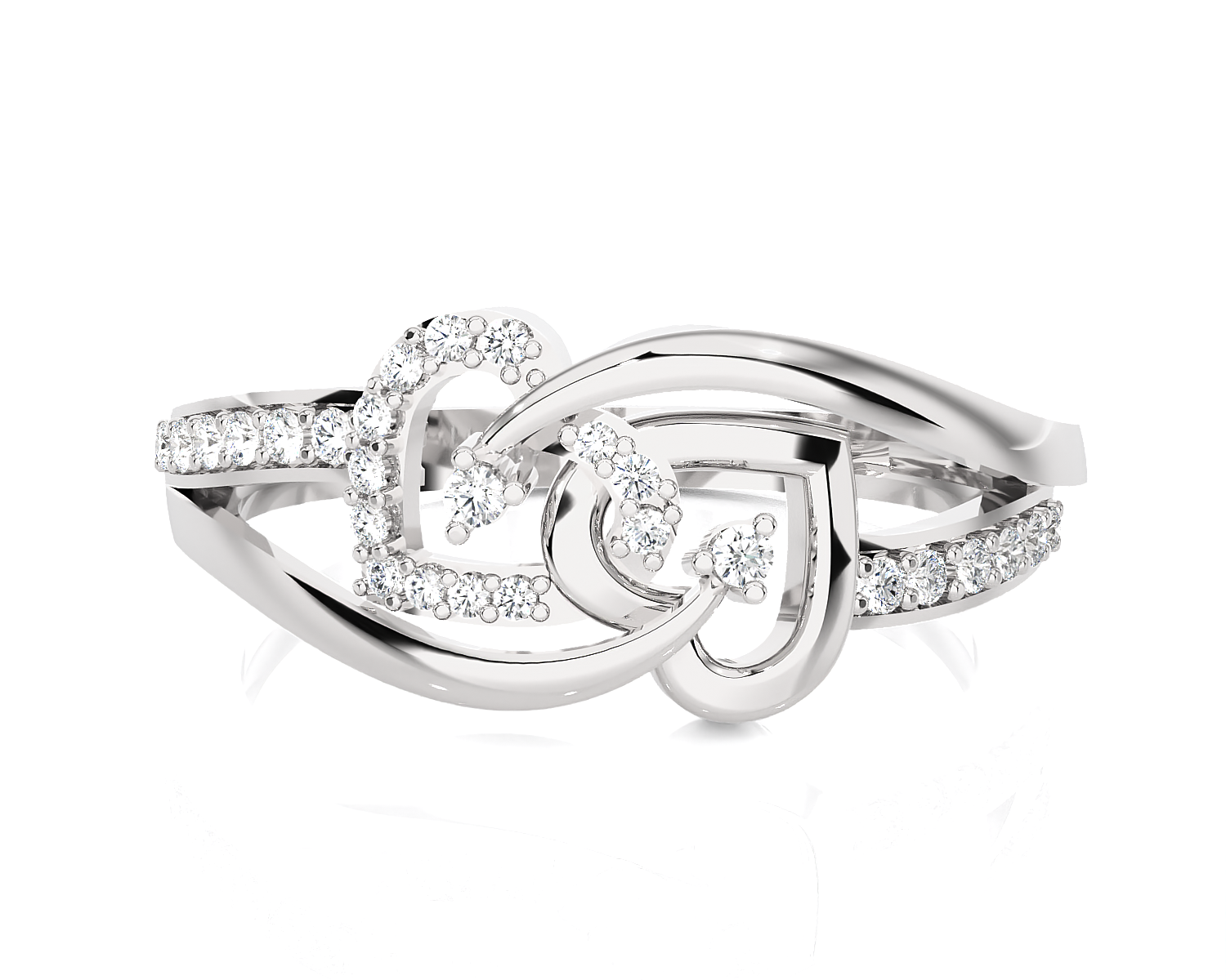 1/6 ctw Round Lab Grown Diamond Ring