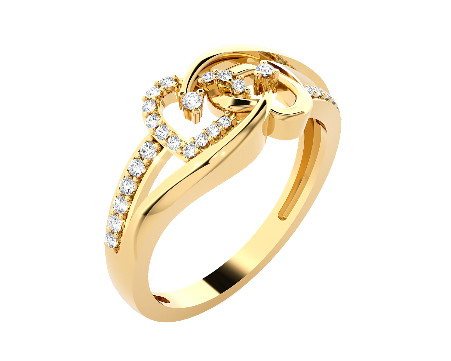 1/6 ctw Round Lab Grown Diamond Ring