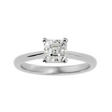 1 1/4 ctw Princess-Cut Lab Grown Diamond Solitaire Engagement Ring