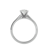 7/8 ctw Round Lab Grown Diamond Solitaire Engagement Ring