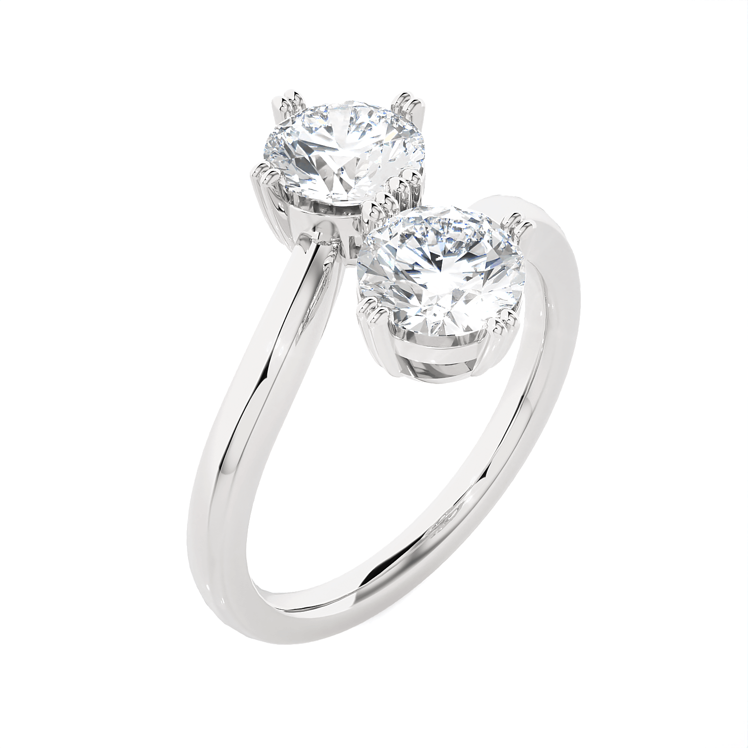 Round Lab Grown Diamond Ring