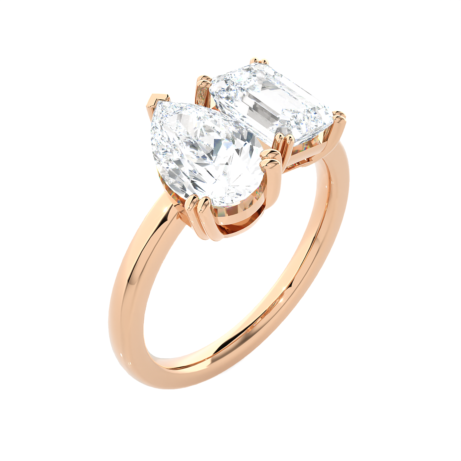 3 ctw Multi-Shape Lab Grown Diamond Ring