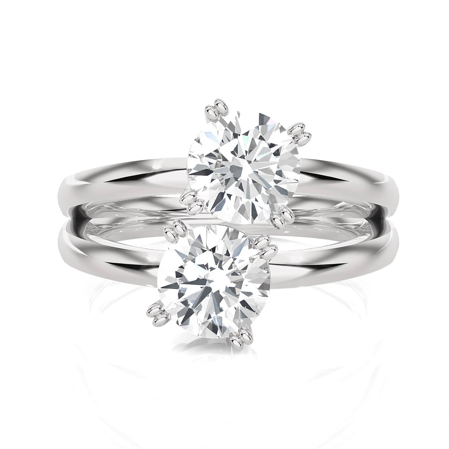 Round Lab Grown Diamond Ring