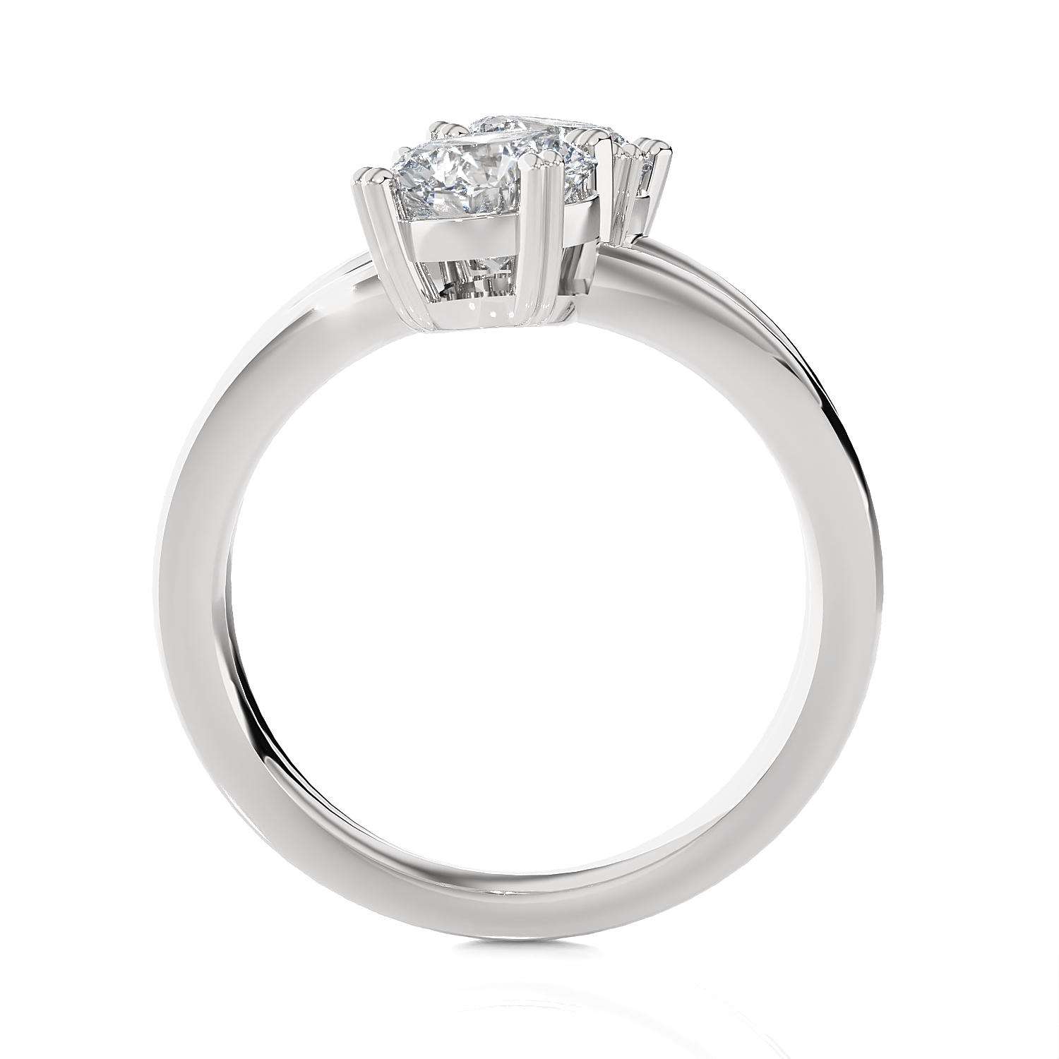 Round Lab Grown Diamond Ring