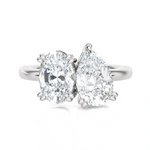 3 ctw Multi-Shape Lab Grown Diamond Ring