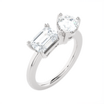 3 ctw Multi-Shape Lab Grown Diamond Ring