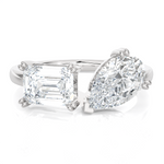 3 ctw Multi-Shape Lab Grown Diamond Ring