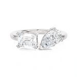 2 ctw Multi-Shape Lab Grown Diamond Ring