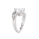 2 ctw Pear-Shaped Lab Grown Diamond Ring