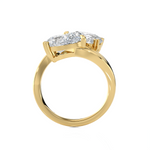 2 ctw Pear-Shaped Lab Grown Diamond Ring
