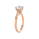 Princess-Cut Lab Grown Diamond Halo Engagement Ring