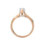 Marquise Lab Grown Diamond Halo Engagement Ring