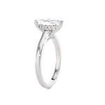Marquise Lab Grown Diamond Halo Engagement Ring