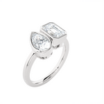 2 ctw Multi-Shape Lab Grown Diamond Ring