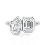 2 ctw Multi-Shape Lab Grown Diamond Ring