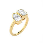 2 ctw Multi-Shape Lab Grown Diamond Ring