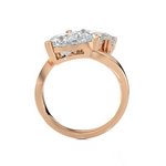 2 ctw Pear-Shaped Lab Grown Diamond Ring