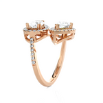 2 1/2 ctw Pear-Shaped Lab Grown Diamond Ring