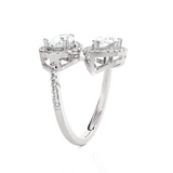2 1/2 ctw Pear-Shaped Lab Grown Diamond Ring