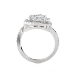 2 1/2 ctw Pear-Shaped Lab Grown Diamond Ring