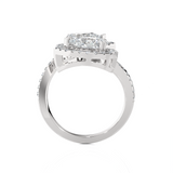 2 1/2 ctw Pear-Shaped Lab Grown Diamond Ring