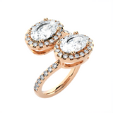 3 5/8 ctw Oval Lab Grown Diamond Ring
