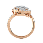 3 5/8 ctw Oval Lab Grown Diamond Ring