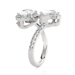 3 5/8 ctw Oval Lab Grown Diamond Ring