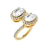 3 5/8 ctw Oval Lab Grown Diamond Ring