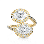 3 5/8 ctw Oval Lab Grown Diamond Ring