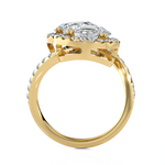 3 5/8 ctw Oval Lab Grown Diamond Ring