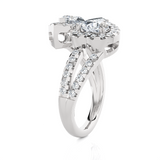 2 5/8 ctw Heart-Shaped Lab Grown Diamond Ring