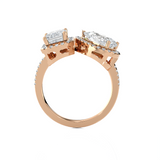 3 1/3 ctw Multi-Shape Lab Grown Diamond Ring