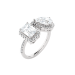 3 1/3 ctw Multi-Shape Lab Grown Diamond Ring