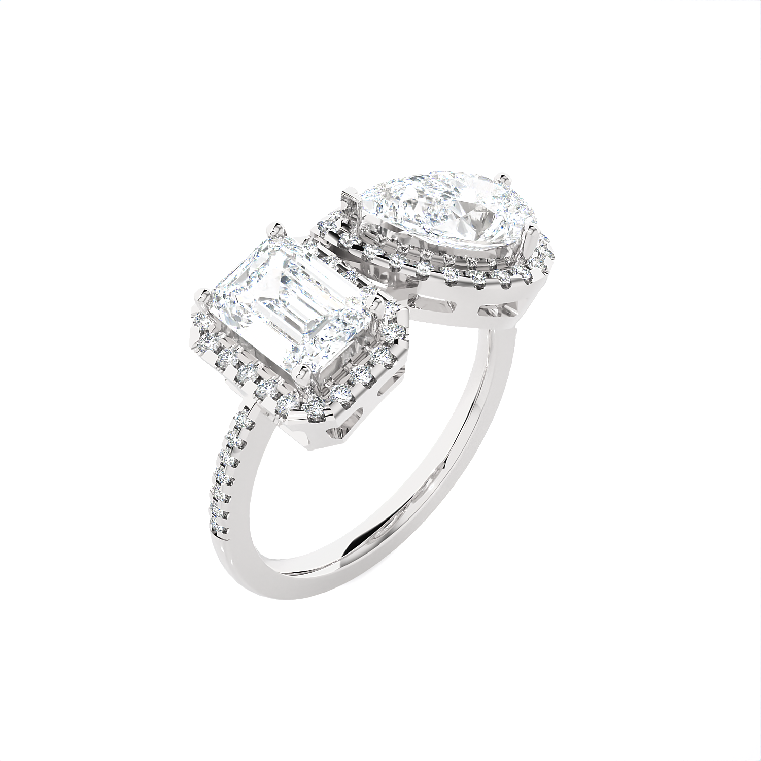 3 1/3 ctw Multi-Shape Lab Grown Diamond Ring