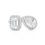 3 1/3 ctw Multi-Shape Lab Grown Diamond Ring